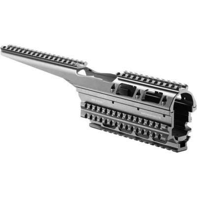 Цевье FAB Defense для АК 5 планок алюминий black (vfr-ak)