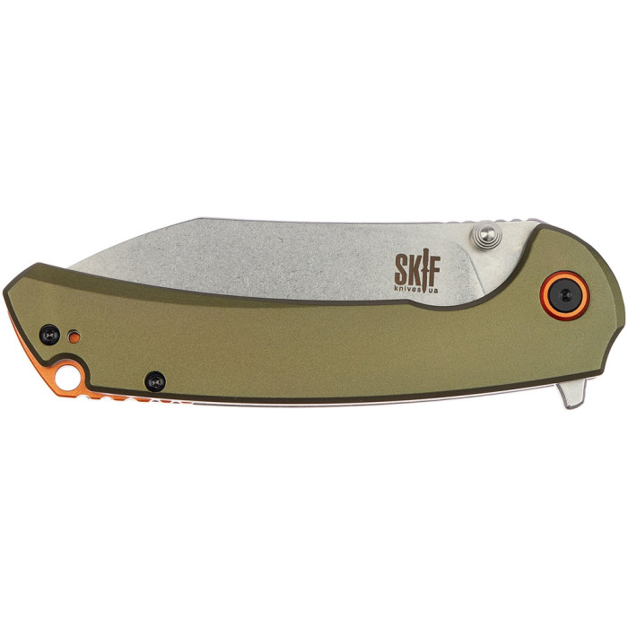 Нож Skif Jock SW, aluminium, olive green  