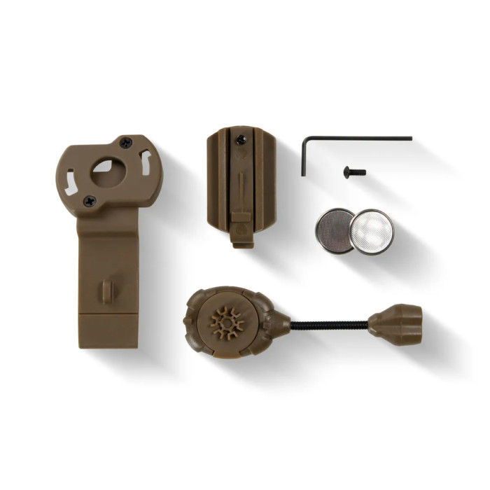 Тактический фонарь на шлем Night Evolution MPLS2 Tan (Red/White)  