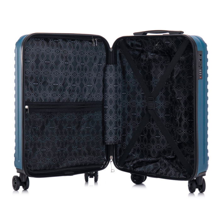 Чемодан Semi Line 20" (S) Blue (T5872-2)