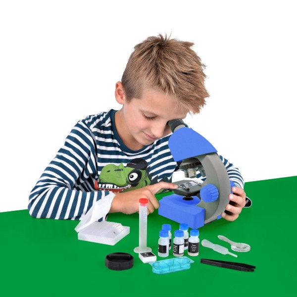 Микроскоп Bresser Junior 40x-640x Blue  