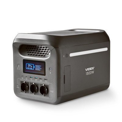 Портативная зарядная стация VIDEX OASIS 1800W (VPS-SG1-1KW8)