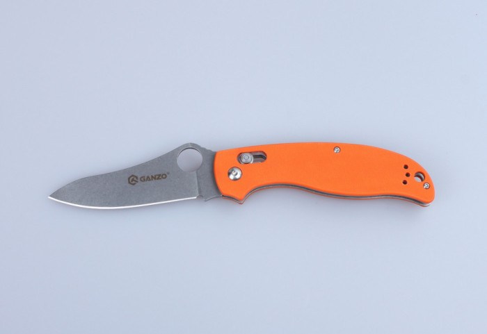 Нож Ganzo G733, оранжевый  