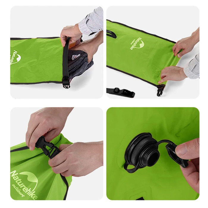 Буй-гермомешок Naturehike NH17S001-G, 18 л, зеленый  