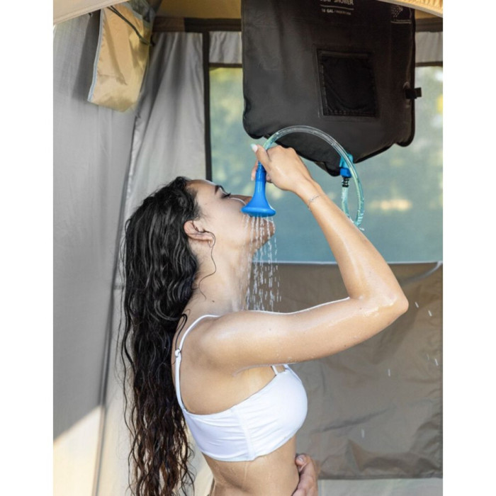 Душевая палатка Naturehike NH21ZP005, коричневая  