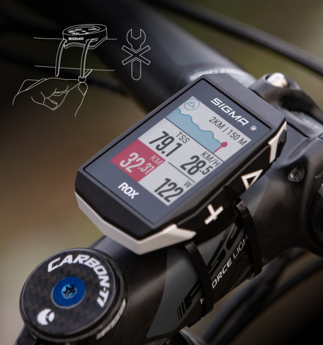 Велокомпьютер Sigma Sport ROX 11.1 EVO White  