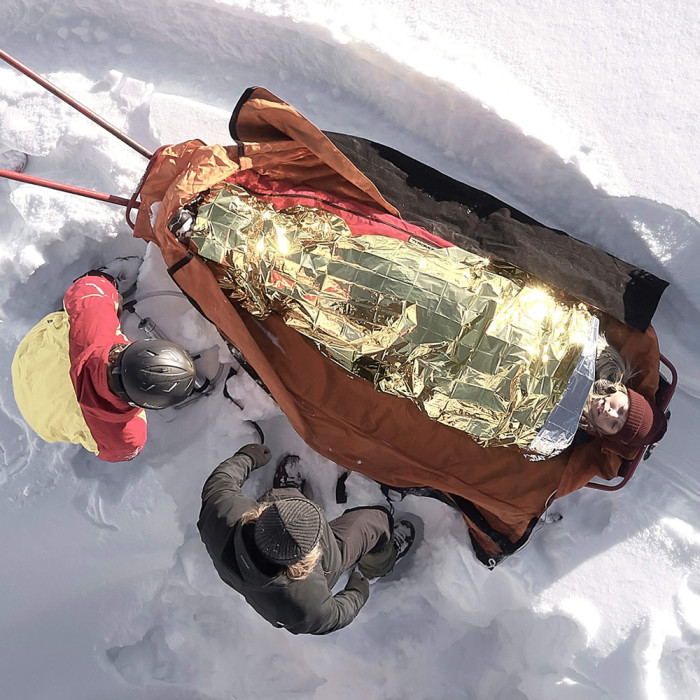 Термоодеяло спасательное Tatonka Rettungsdecke, Gold (TAT 2985.028)  