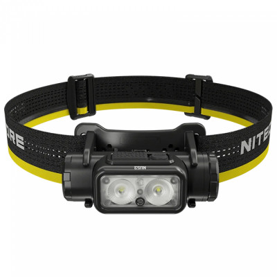 Фонарь налобный Nitecore NU53 (Белый + Красный LED, 1800 люмен, 11 режимов, 1x21700, USB-C, датчик приближения)