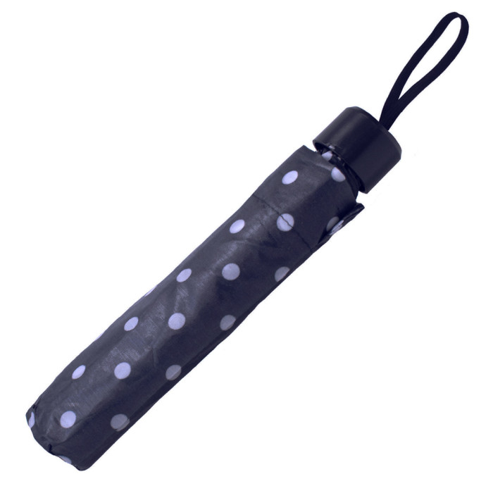 Зонтик Semi Line Black White Dots (L2036-4)  
