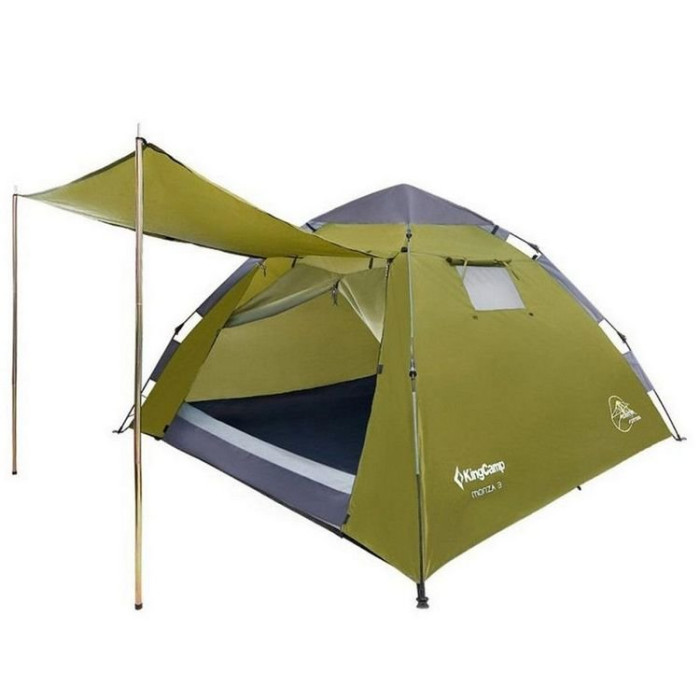 Палатка KingCamp Monza 3 (KT3094), Apple Green  