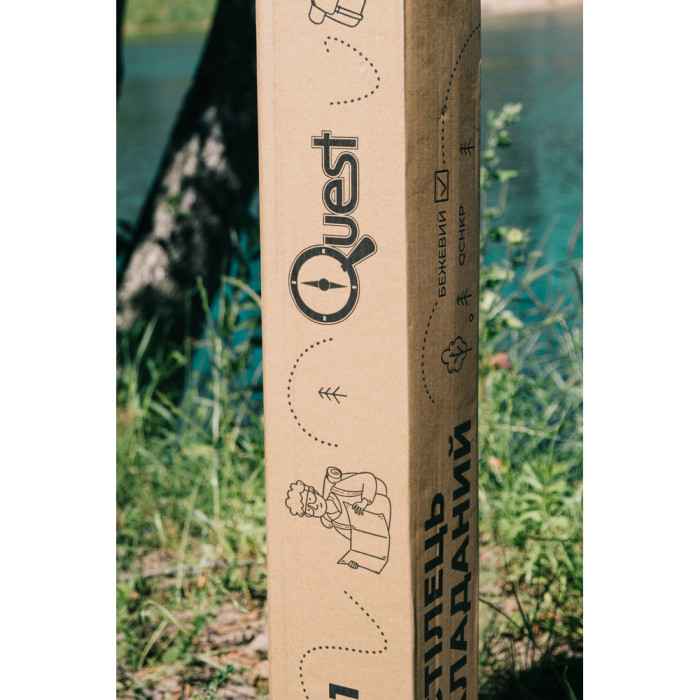 Складной стул Quest QU001 бежевый  