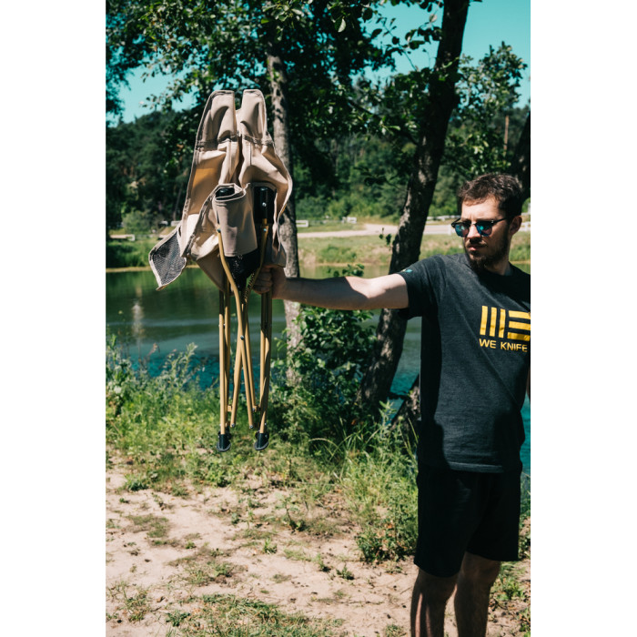 Складной стул Quest QU001 бежевый  