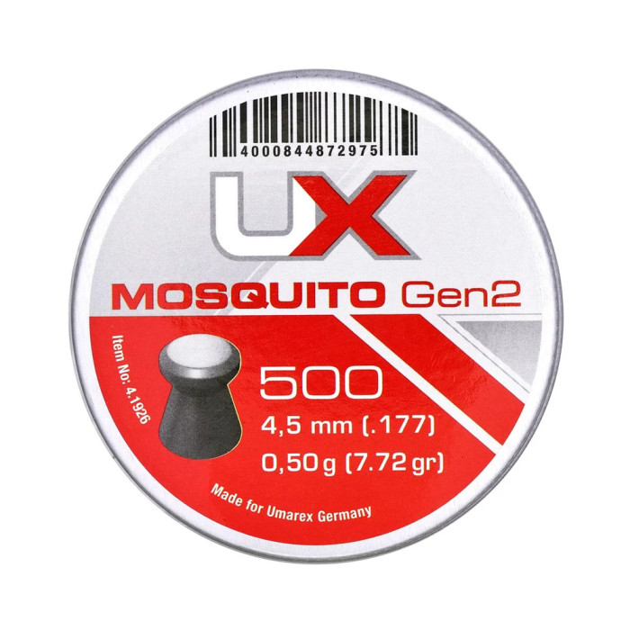 Шарики Umarex Mosquito Gen2 0,50гр. кол.4.5(.177) 500шт.  