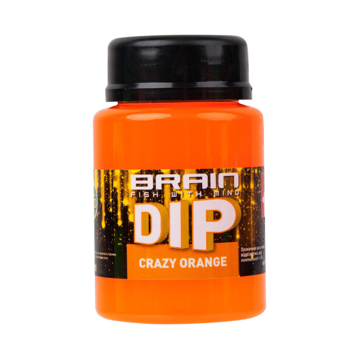 Дип для бойлов Brain F1 Crazy orange (апельсин) 100ml 