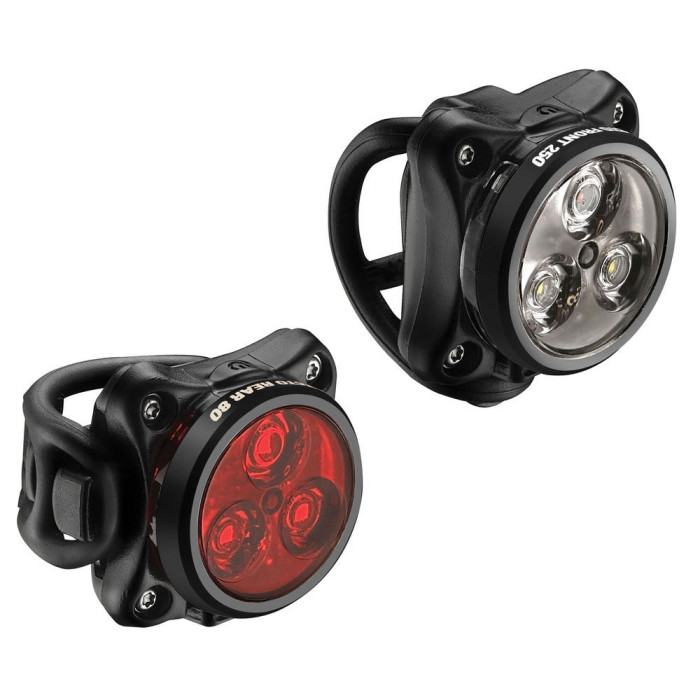 Комплект фар Lezyne ZECTO DRIVE PAIR 250/80 люменов Y13 