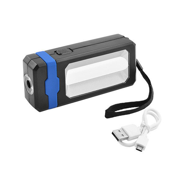 Фонарь кемпинг Luxury 8051-LM+COB с рассеивателем, power bank, солнечная батарея, ЗУ micro usb  