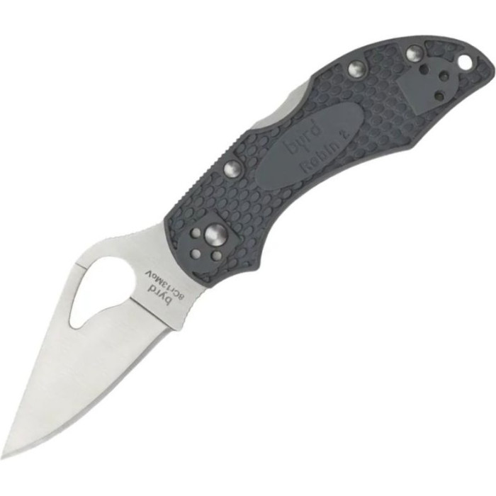 Нож Spyderco Byrd Robin 2, gray (BY10PGY2)  