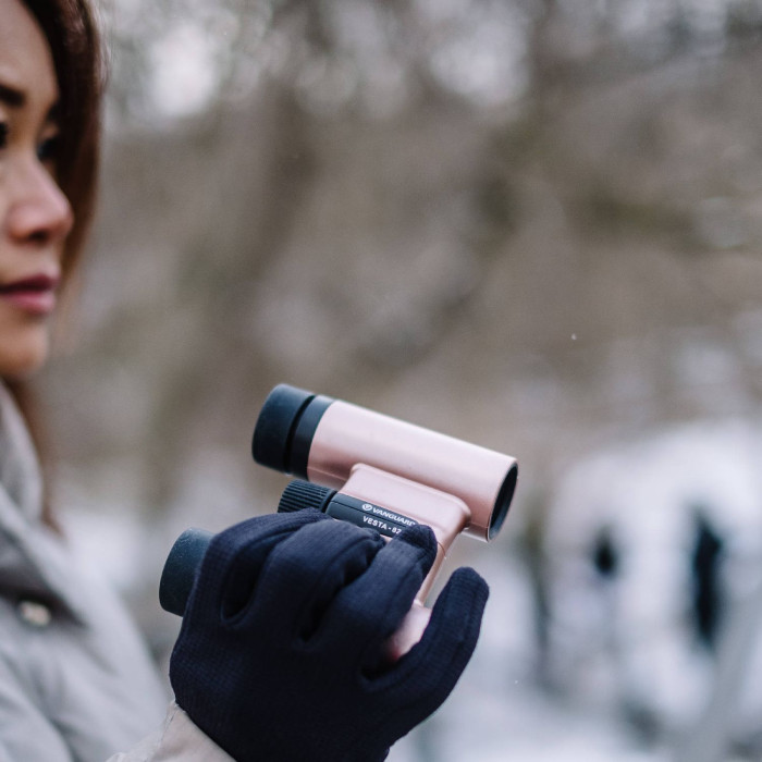 Бинокль Vanguard Vesta Compact 10x21 WP Rose Gold (Vesta 1021 Rose)  