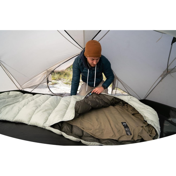 Подкладка для спального мешка Naturehike CNH22SD016, нейлон, коричневая  