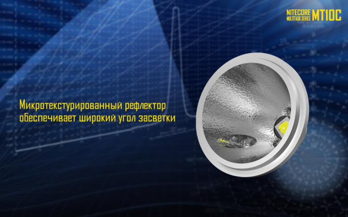Карманный фонарь Nitecore MT10C, 920 люмен  