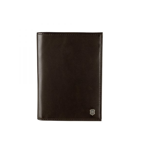 Портмоне кожаное Victorinox Altius Edge/Dark Earth Leibnitz Коричневое (Vt605333) 