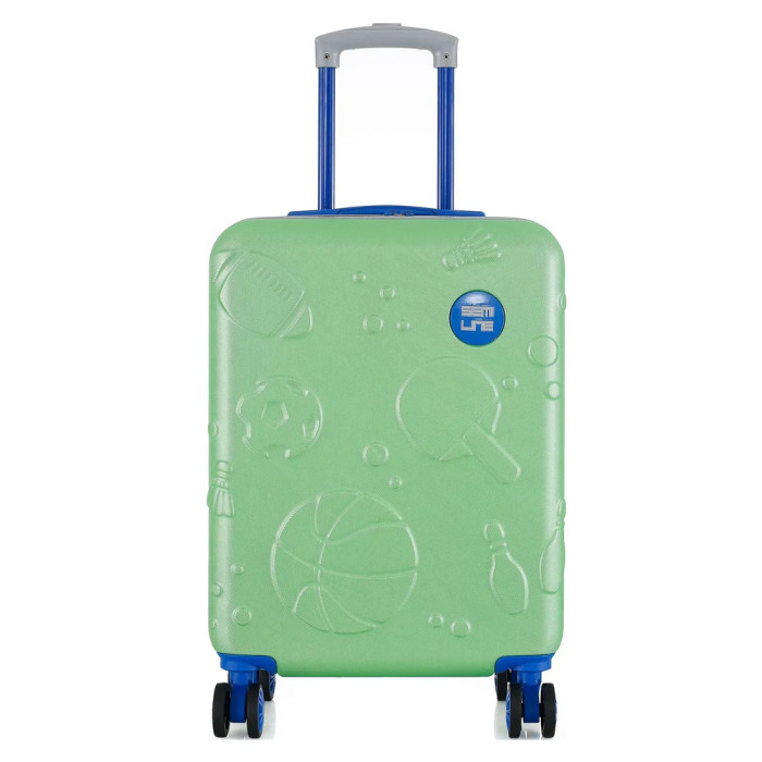 Чемодан детский Semi Line 20" (S) Green/Blue (T5890-2)  