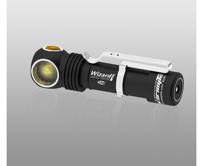 Налобный фонарь Armytek Wizard Pro Magnet USB + 18650 Nichia LED Warm CRI  