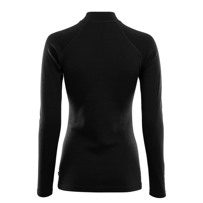 Термокофта женская Aclima WarmWool 200 Mock Neck Women Jet Black L  