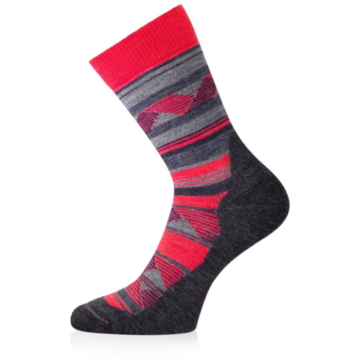 Термоноски трекинг Lasting WLI 388 - S - красный