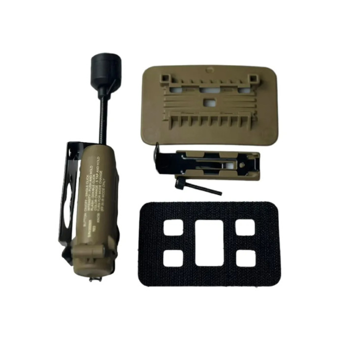 Фонарь тактический Sidewinder MPLS 5LED с IFF маяком (свой-чужой). Койот  