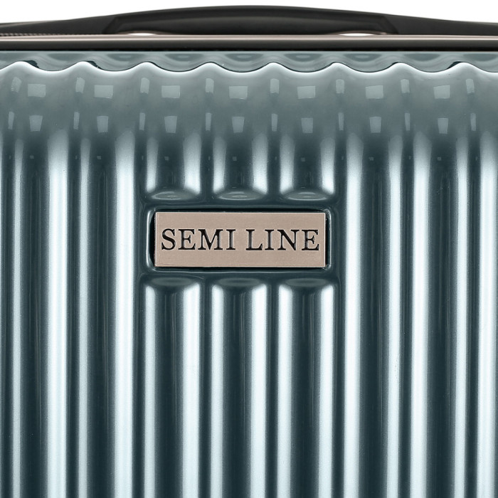 Чемодан Semi Line 20" (S) Blue (T5955-1)