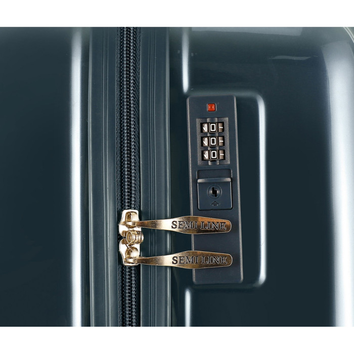 Чемодан Semi Line 20" (S) Blue (T5955-1)