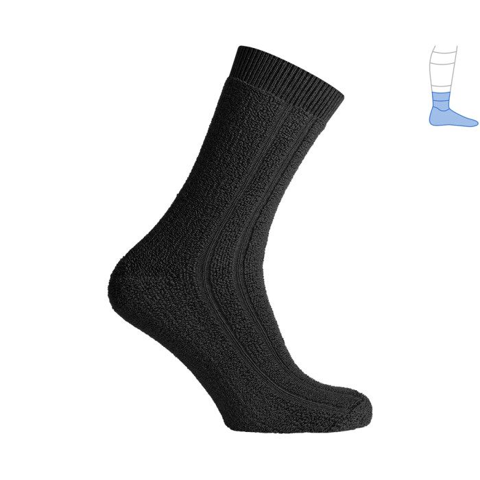 Термо носки защитные зимние Protector ShortWinter черные M 41-43  