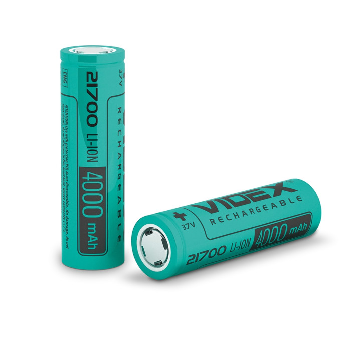 Аккумулятор Videx Li-ion 21700 (без защиты) 4000mAh bulk/1шт  