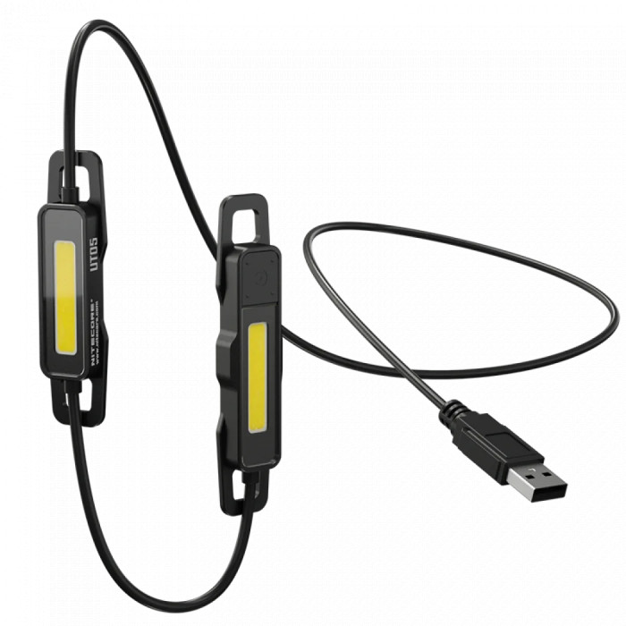 Фонарь сигнальный для бега Nitecore UT05 (400 люмен)  