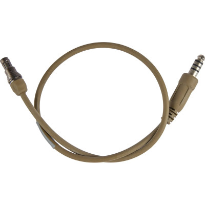 Адаптер-кабель Ops-Core AMP U174 Downlead Mono Binaural 21. Tan