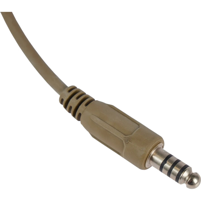 Адаптер-кабель Ops-Core AMP U174 Downlead Mono Binaural 21. Tan  