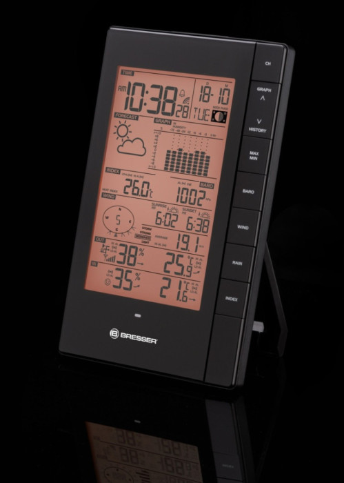Метеостанция Bresser Weather Center 5-in-1 PC-connect (7002571)  