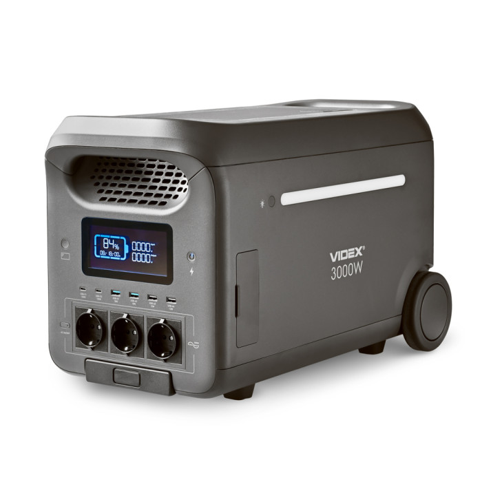 Портативная зарядная стация VIDEX OASIS 3000W (VPS-SG1-3KW)  