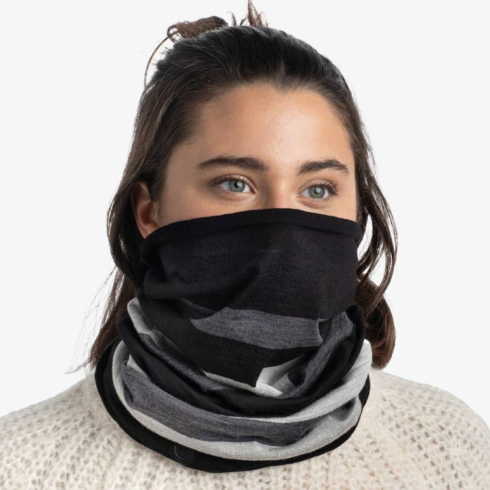 Шарф-труба Buff Merino Move Graphite  