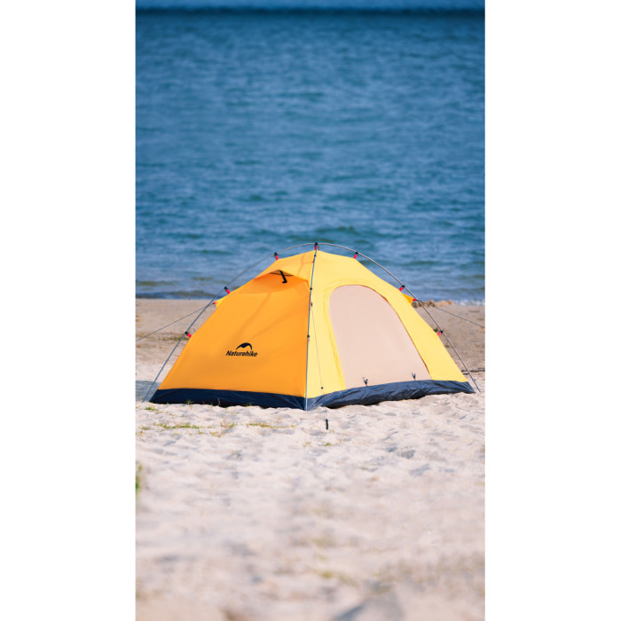 Палатка двухместная Naturehike CNK2450WS030, оранжевая  