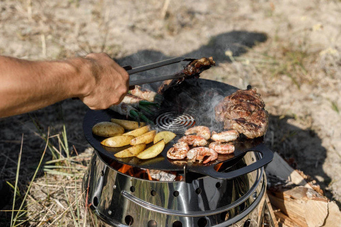 Гриль-вставка для планчи Petromax Insert for Atago Griddle Plate  