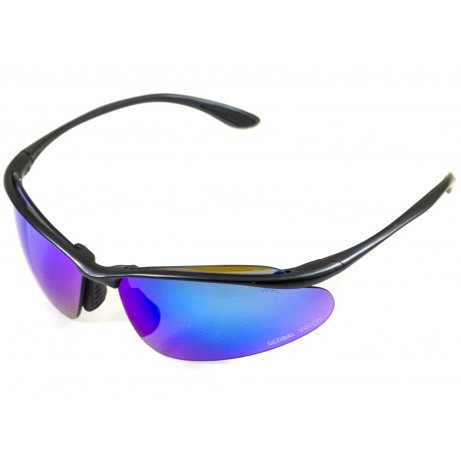 Очки Global Vision HollyWood (G-Tech blue) зеркальные синие  