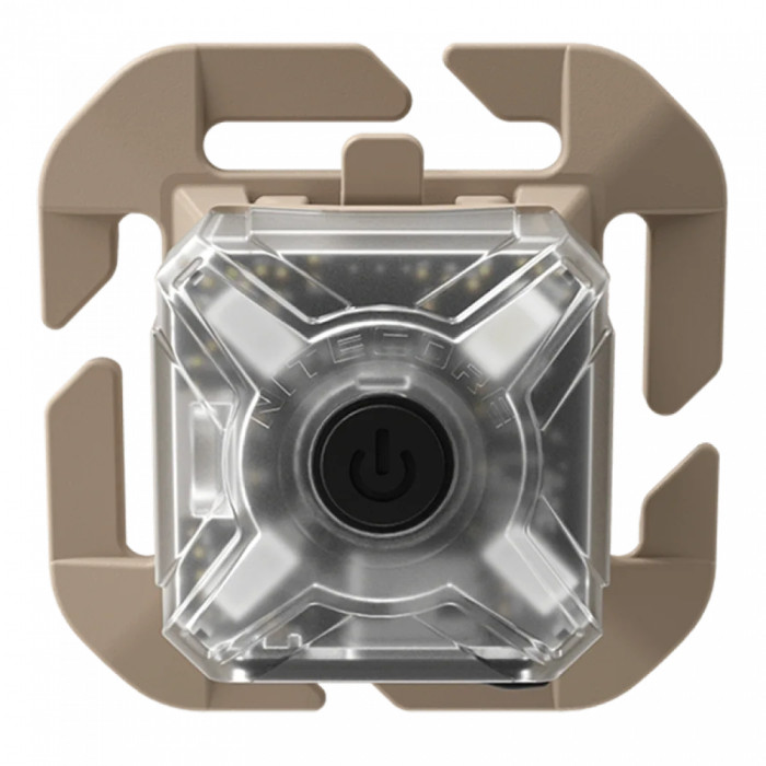 Фонарь налобный сигнальный Nitecore NU06 MI (IR+RED+GREEN+BLUE LED, 9 реж., USB-C)  