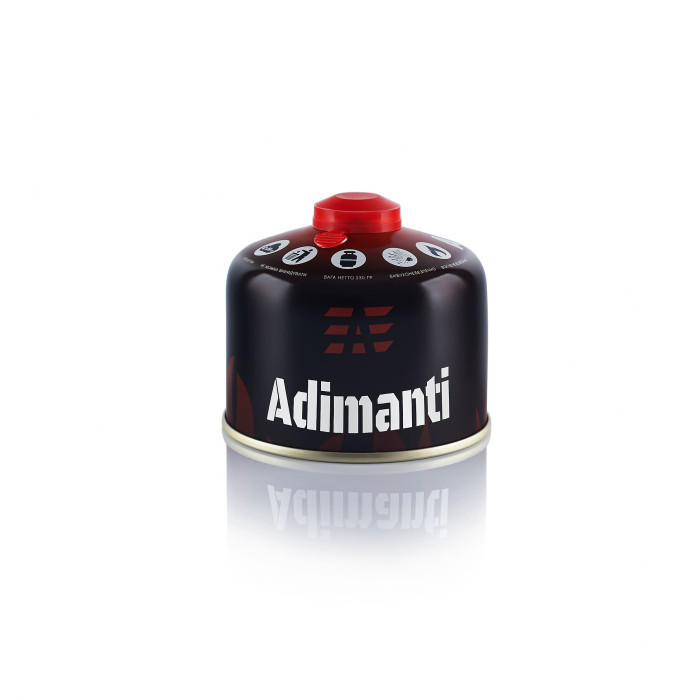 Баллон газовый Adimanti, 230 гр, с резьбовым соединением  