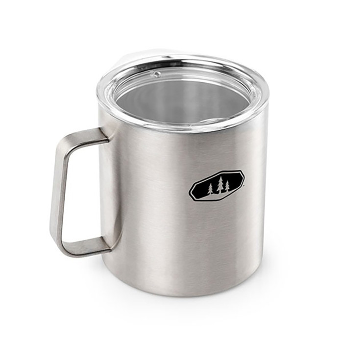 Термокружка GSI Outdoors Glacier Stainless 15Fl.Oz. Camp Cup (металлик) 