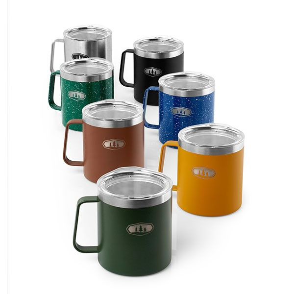 Термокружка GSI Outdoors Glacier Stainless 15Fl.Oz. Camp Cup (металлик)  