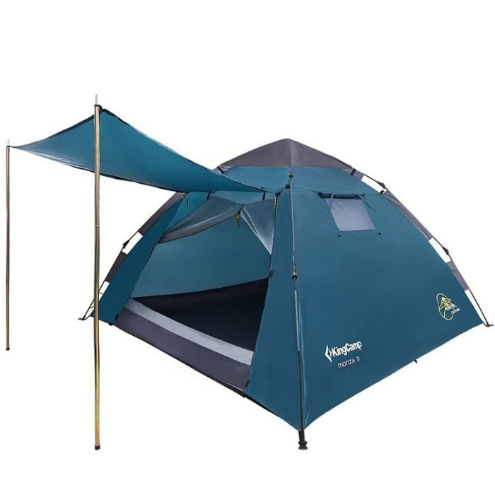 Палатка KingCamp Monza 3 (KT3094), Cyan  