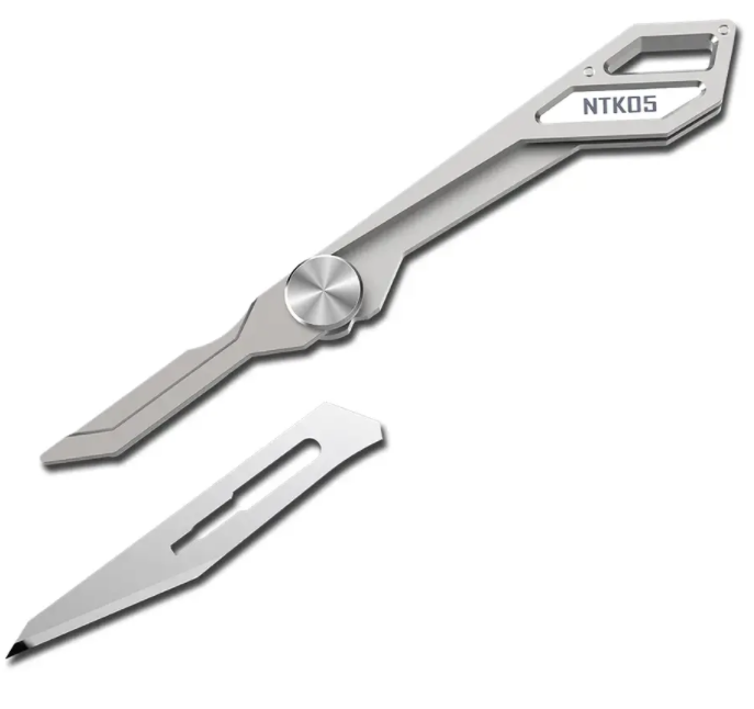 Нож складной титановый Nitecore NTK05  