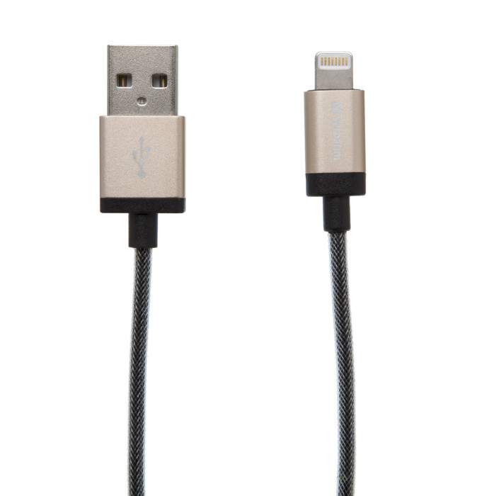 Кабель Verbatim Apple Lightning 120cm (золотой)  